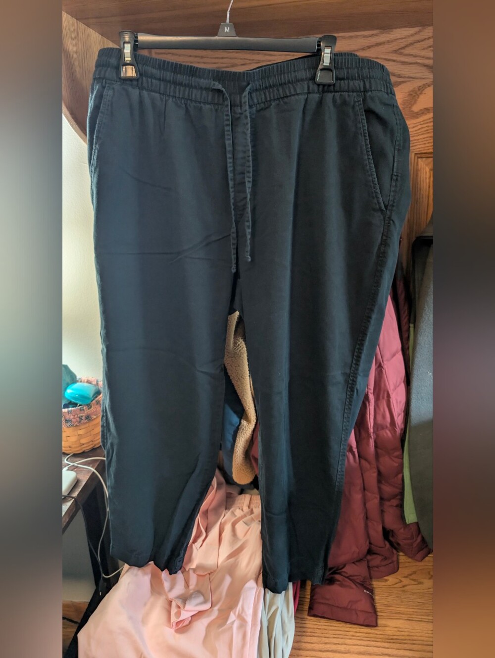 GAP Women's Black Drawstring Pants